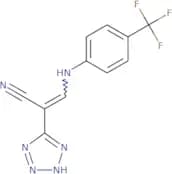 2-(2H-2,3,4,5-tetraazolyl)-3-((4-(trifluoromethyl)phenyl)amino)prop-2-enenitrile