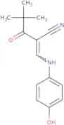 2-(2,2-dimethylpropanoyl)-3-((4-hydroxyphenyl)amino)prop-2-enenitrile