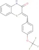 3-((4-(trifluoromethoxy)phenyl)methylene)-1,4-dihydro-4-thiaquinolin-2-one