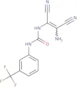 N-(2-amino-1,2-dinitrilovinyl)((3-(trifluoromethyl)phenyl)amino)formamide