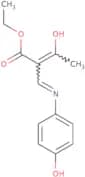 ethyl 2-acetyl-3-((4-hydroxyphenyl)amino)prop-2-enoate