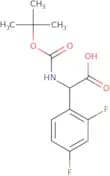2-{[(tert-Butoxy)carbonyl]amino}-2-(2,4-difluorophenyl)acetic acid