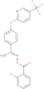2-amino-1-aza-2-(4-(5-(trifluoromethyl)(2-pyridyloxy))phenyl)vinyl 2-chlorobenzoate
