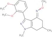 3-(2,3-dimethoxyphenyl)-1,6-dimethyl(5,6,7-trihydro1H-indazol)-4-O-methyloxime