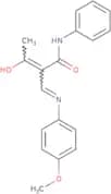 2-acetyl-3-((4-methoxyphenyl)amino)-N-phenylprop-2-enamide