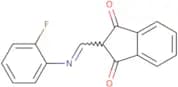 2-(2-fluorophenyl)aminomethyleneindane-1,3-dione
