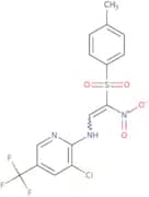 2-((3-chloro-5-(trifluoromethyl)(2-pyridyl))amino)-1-((4-methylphenyl)sulfonyl)-1-nitroethene
