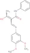 2-acetyl-3-((3,4-dimethoxyphenyl)amino)-N-phenylprop-2-enamide