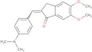 2-((4-dimethylaminophenyl)methylene)-5,6-dimethoxyindan-1-one