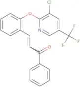 3-(2-(3-chloro-5-(trifluoromethyl)(2-pyridyloxy))phenyl)-1-phenylprop-2-en-1-one