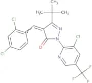 4-((2,4-dichlorophenyl)methylene)-3-(tert-butyl)-1-(3-chloro-5-(trifluoromethyl)(2-pyridyl))-2-pyr…
