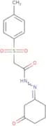 N-(aza(3-oxocyclohexylidene)methyl)-2-((4-methylphenyl)sulfonyl)ethanamide