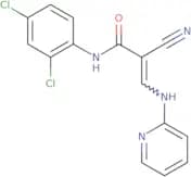 N-(2,4-dichlorophenyl)-2-nitrilo-3-(2-pyridylamino)prop-2-enamide