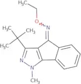 3-(tert-butyl)-1-methylindeno[2,3-d]pyrazol-4-O-ethyloxime
