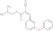 2-methylpropyl 2-nitrilo-3-(3-phenoxyphenyl)prop-2-enoate