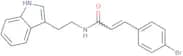 3-(4-bromophenyl)-N-(2-indol-3-ylethyl)prop-2-enamide