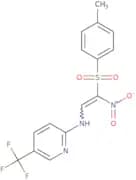 1-((4-methylphenyl)sulfonyl)-1-nitro-2-((5-(trifluoromethyl)(2-pyridyl))amino)ethene