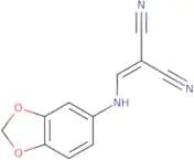 ((benzo[3,4-d]1,3-dioxolan-5-ylamino)methylene)methane-1,1-dicarbonitrile