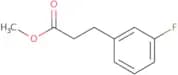 Methyl 3-(3-fluorophenyl)propanoate
