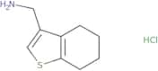1-(4,5,6,7-Tetrahydro-1-benzothiophen-3-yl)methanamine hydrochloride