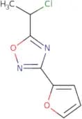 5-(1-Chloroethyl)-3-(furan-2-yl)-1,2,4-oxadiazole