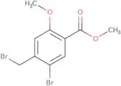 Methyl 5-bromo-4-(bromomethyl)-2-methoxybenzoate