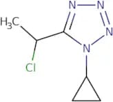 5-(1-Chloroethyl)-1-cyclopropyl-1H-1,2,3,4-tetrazole