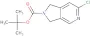 tert-Butyl 6-chloro-1H,2H,3H-pyrrolo[3,4-c]pyridine-2-carboxylate