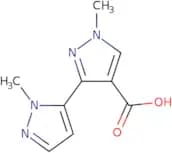 1-Methyl-3-(1-methyl-1H-pyrazol-5-yl)-1H-pyrazole-4-carboxylic acid