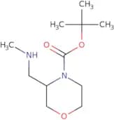 tert-Butyl 3-[(methylamino)methyl]morpholine-4-carboxylate