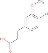 3-(4-Chloro-3-methoxyphenyl)propanoic acid