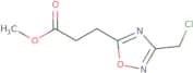 Methyl 3-[3-(chloromethyl)-1,2,4-oxadiazol-5-yl]propanoate