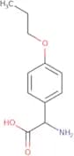 2-Amino-2-(4-propoxyphenyl)acetic acid
