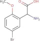 amino(5-bromo-2-methoxyphenyl)acetic acid