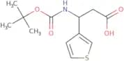 (3S)-3-{[(tert-Butoxy)carbonyl]amino}-3-(thiophen-3-yl)propanoic acid