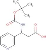 (R)-N-Boc-3-(3-pyridyl)-β-alanine