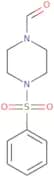 4-(Benzenesulfonyl)piperazine-1-carbaldehyde