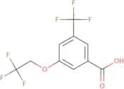 3-(2,2,2-Trifluoroethoxy)-5-(trifluoromethyl)benzoic acid
