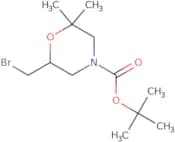 tert-Butyl (6R)-6-(bromomethyl)-2,2-dimethylmorpholine-4-carboxylate