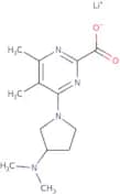 4-[(3R)-3-(dimethylamino)pyrrolidin-1-yl]-5,6-dimethylpyrimidine-2-carboxylate lithium