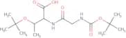 (2S,3R)-3-(tert-Butoxy)-2-(2-{[(tert-butoxy)carbonyl]amino}acetamido)butanoic acid