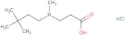 3-[(3,3-Dimethylbutyl)(methyl)amino]propanoic acid hydrochloride
