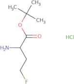 tert-Butyl 2-amino-4-fluorobutanoate hydrochloride