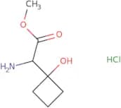 Methyl 2-amino-2-(1-hydroxycyclobutyl)acetate hydrochloride