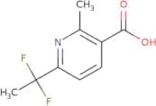 6-(1,1-Difluoroethyl)-2-methylpyridine-3-carboxylic acid