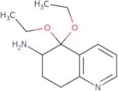 5,5-Diethoxy-5,6,7,8-tetrahydroquinolin-6-amine