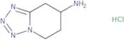 5H,6H,7H,8H-[1,2,3,4]Tetrazolo[1,5-a]pyridin-7-amine hydrochloride