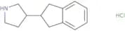 3-(2,3-Dihydro-1H-inden-2-yl)pyrrolidine hydrochloride