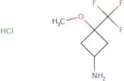 3-Methoxy-3-(trifluoromethyl)cyclobutan-1-amine hydrochloride