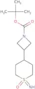 tert-Butyl 3-(1-imino-1-oxo-1λ⁶-thian-4-yl)azetidine-1-carboxylate